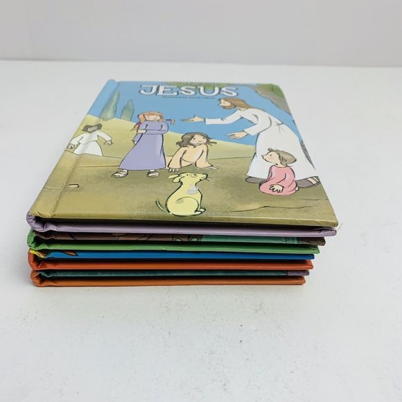 Childrens Religious Bible Story Book Lot of 4 Color Illustrated Flowerpot Press - Picture 5 of 8
